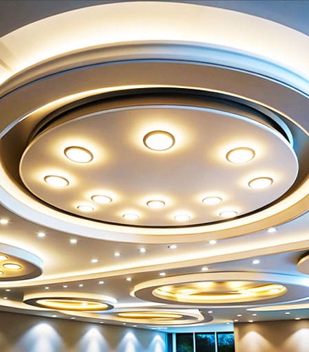 Curved Ceiling Lights