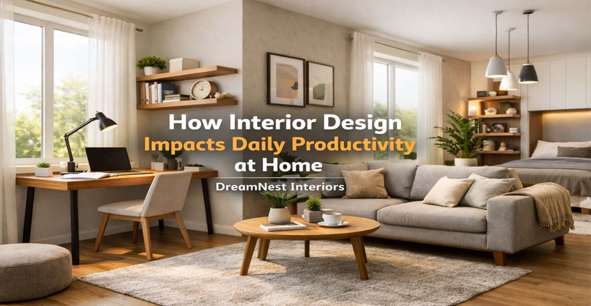 How Interior Design Impacts Daily Productivity at Home