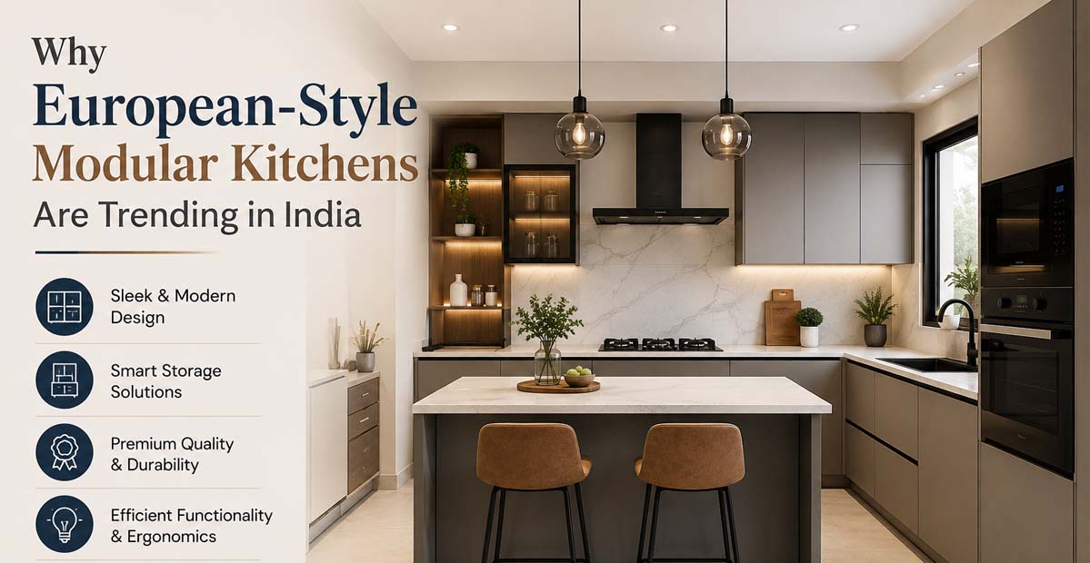 Why European-Style Modular Kitchens Are Trending in India