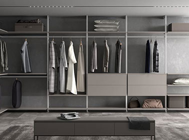 Würfel custom modular wardrobe with pull-out hangers – DreamNest Vijayawada